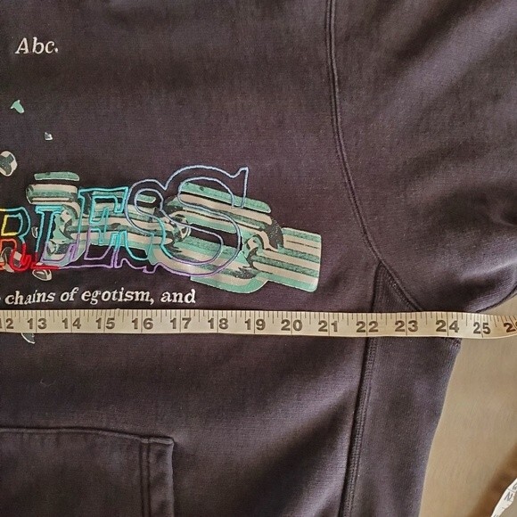 A.B.C. Advisory Board Crystals Peerless Pullover Embroidered Black Hoodie L / XL - Picture 10 of 16